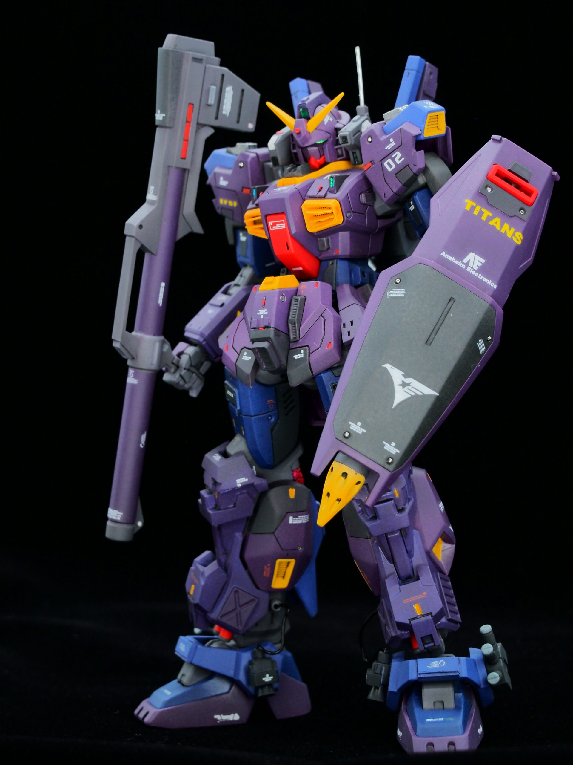 HGUC サイコガンダムmark2　改修部分塗装完成品 HGUC 1/144 サイコガンダムMk-II（ティターンズ仕様） 改修・全