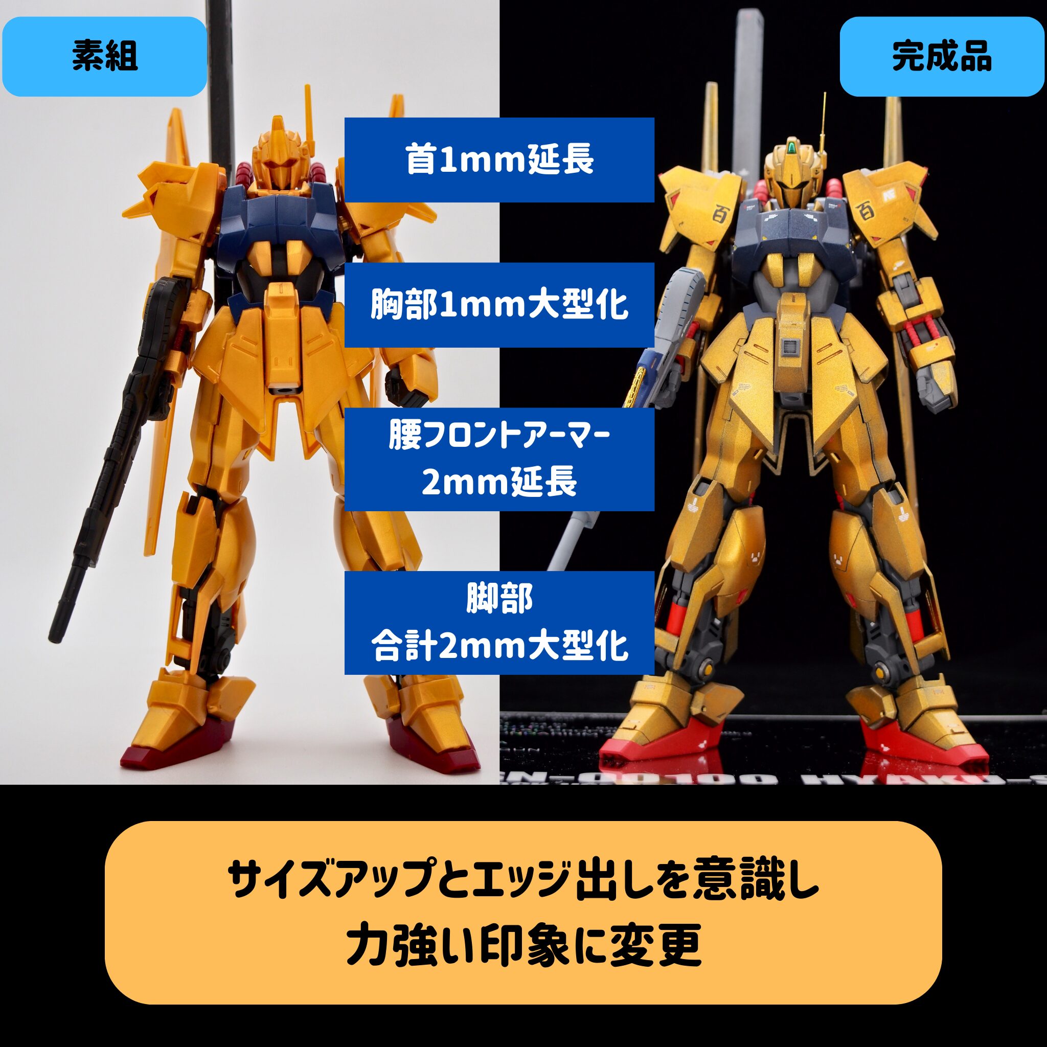 HGUC 百式(REVIVE) 塗装・改造の作例【ガンプラ】 - エンジョイ！ガンプラ