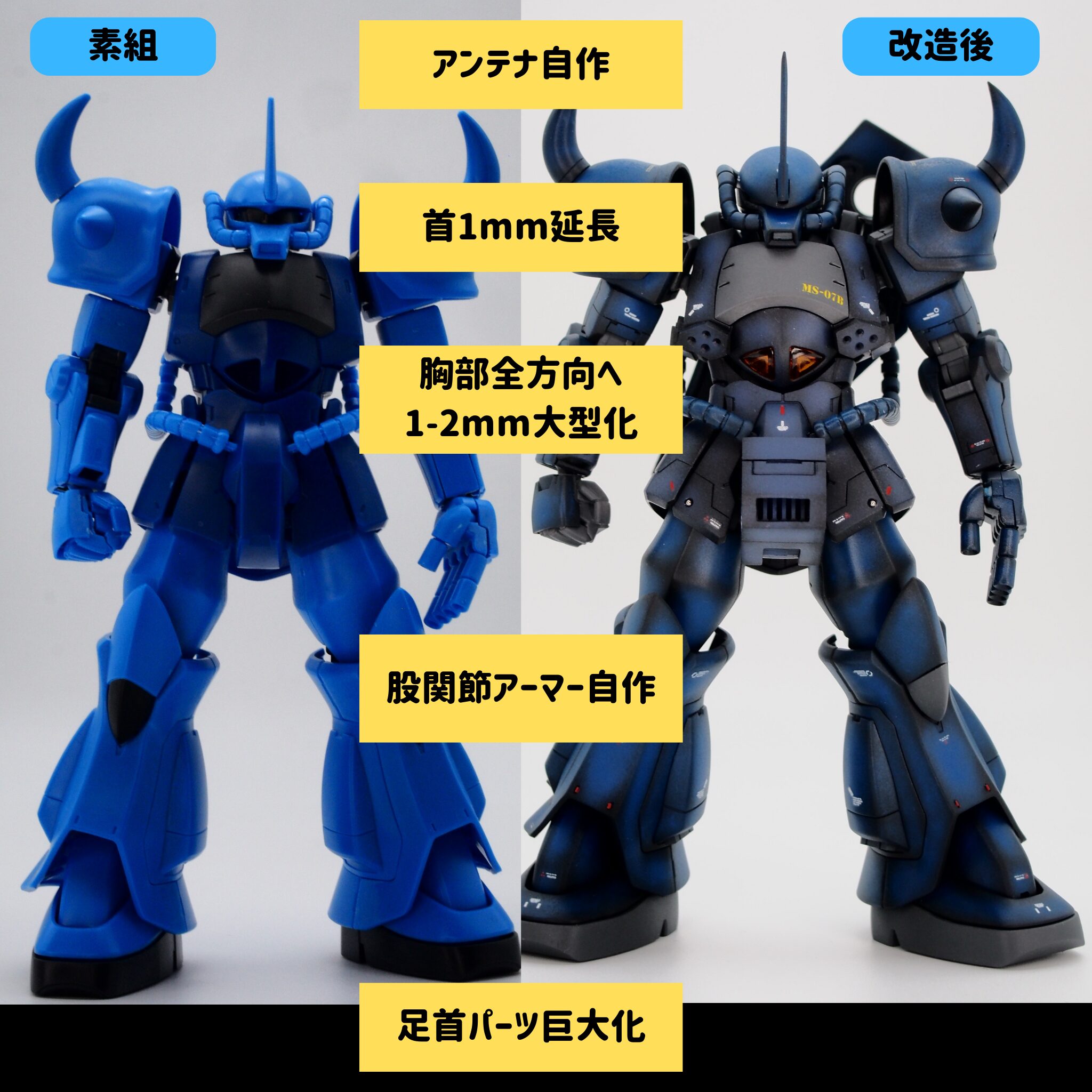 HGUC グフ(REVIVE) 塗装・改造の作例2024【ガンプラ】 - エンジョイ！ガンプラ